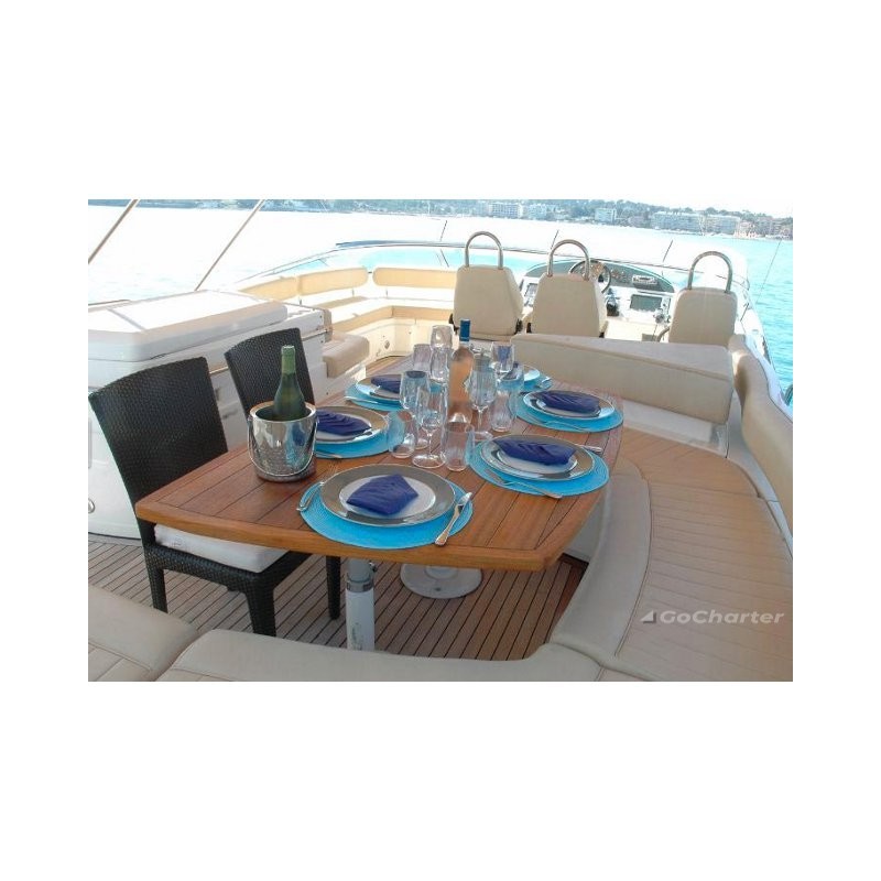 FAIRLINE SQUADRON 78 Yacht Charter and Boat Rental - Go Charter.